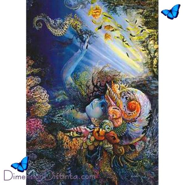 Imagen tarjeta diosa del mar | DimensionDistinta