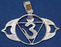 Imagen 6o chakra ajna zirconita amatista en plata de ley 1 | DimensionDistinta