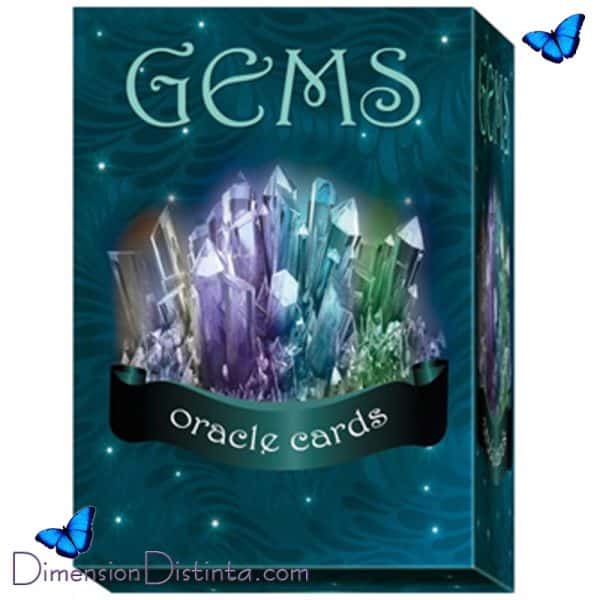 Imagen gems oracle cards multilingue oraculo de las gemas con libro | DimensionDistinta