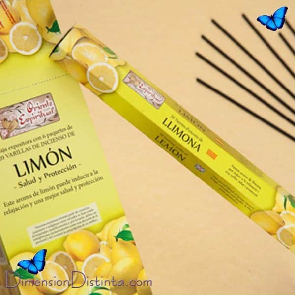 Imagen incienso limon salud y proteccion | DimensionDistinta