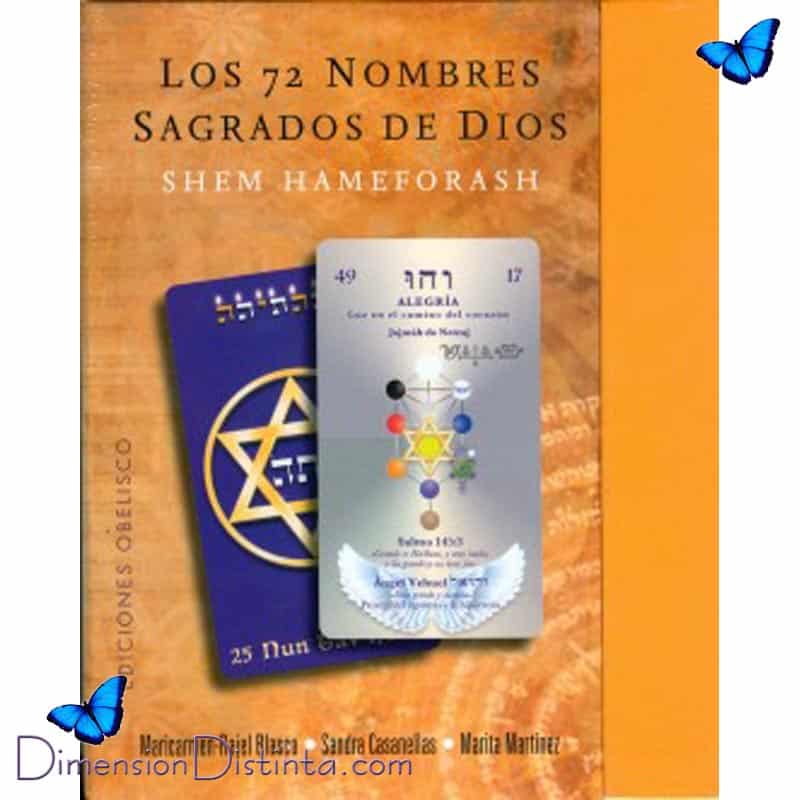 Imagen los 72 nombres sagrados de dios pack libro cartas | DimensionDistinta