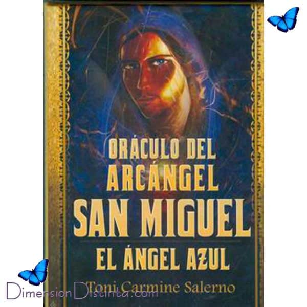 Imagen oraculo del arcangel san miguel el angel azul pack libro cartas | DimensionDistinta