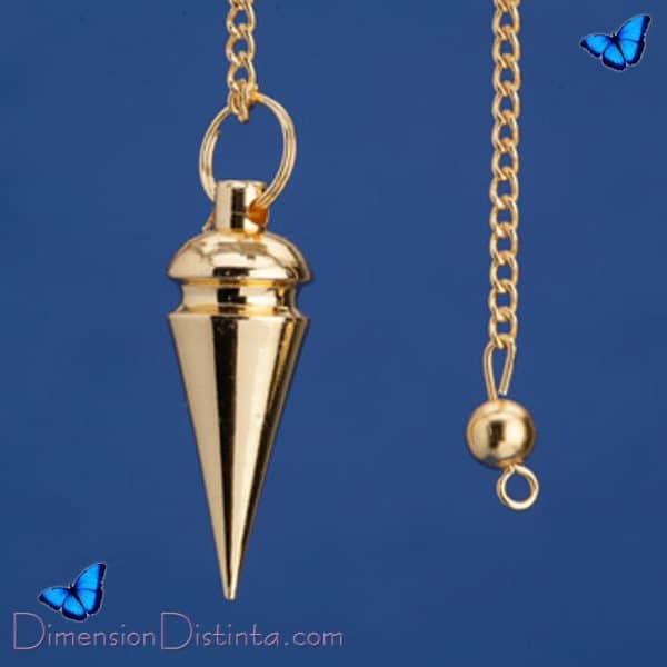 Imagen pendulo triangular de laton 35 cms 19 gramos | DimensionDistinta