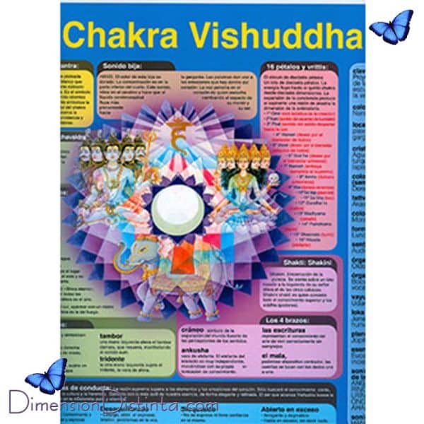 Imagen poster chakra 5o vishuddha | DimensionDistinta