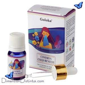 Mezcla de aceites aromaticos Goloka aliviar resfriados