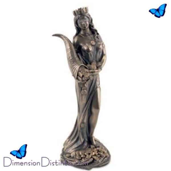 Imagen figura resina diosa fortuna 18 cm | DimensionDistinta