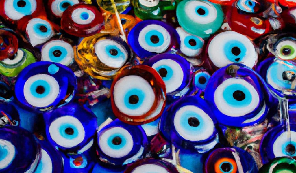 Imagen ojos turcos variados | DimensionDistinta