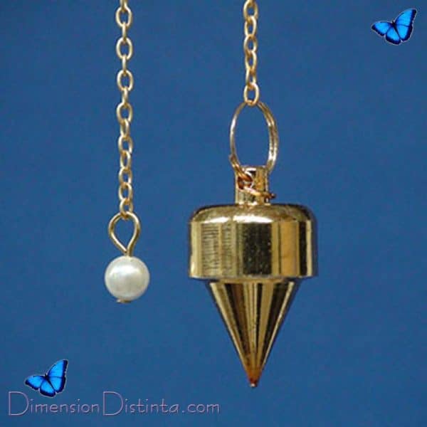 Imagen pendulo telurico baldufa de laton 3 cms 27 gramos | DimensionDistinta