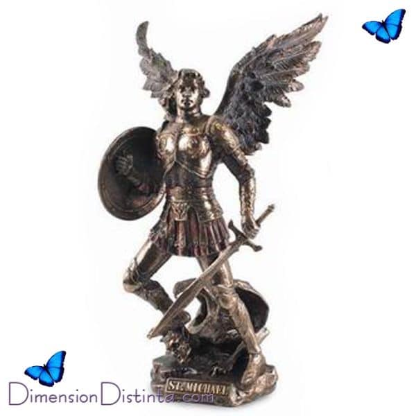 Imagen figura resina arcangel san miguel 33 cm | DimensionDistinta