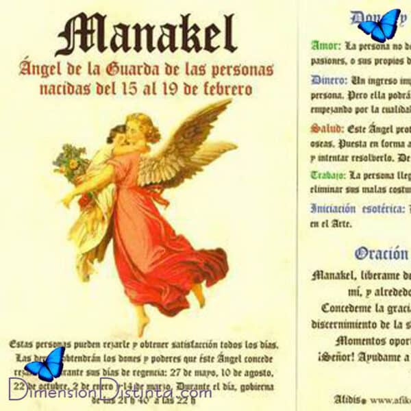 Imagen postal angel manakel 15 al 19 febrero no 66 | DimensionDistinta