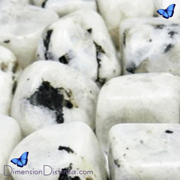 Imagen cantos rodados pequenos piedra luna paquete 250 gramos 35 unidades aprox 2025mm | DimensionDistinta
