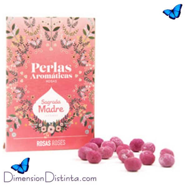 Imagen incienso perlas aromaticas rosa | DimensionDistinta