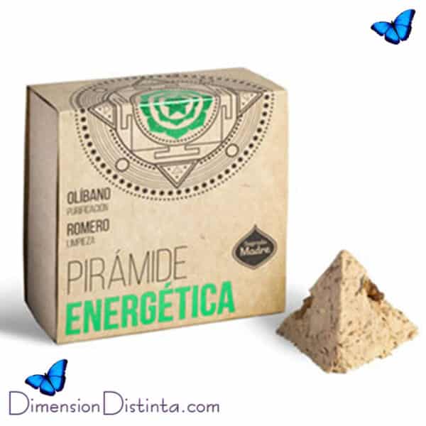 Imagen incienso piramide energetica romero y olibano | DimensionDistinta