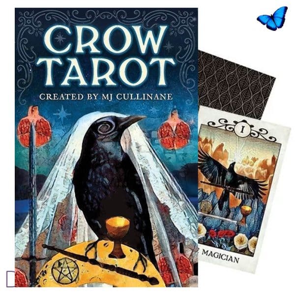 Imagen crow tarot version en ingles | DimensionDistinta